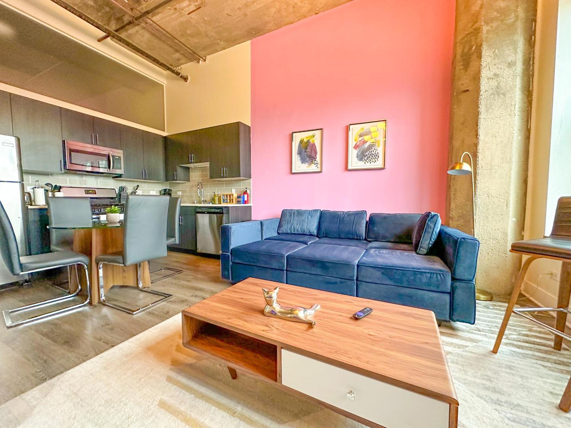Modern 2Br Loft With Amazing City Skyline View And Optional Parking For 8 Guests Near Mccormick Place And Soldier Field Чикаго Екстериор снимка